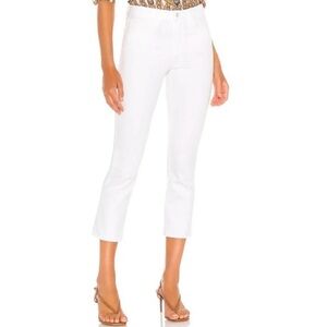 L’AGENCE High Rise Cropped Straight Jeans